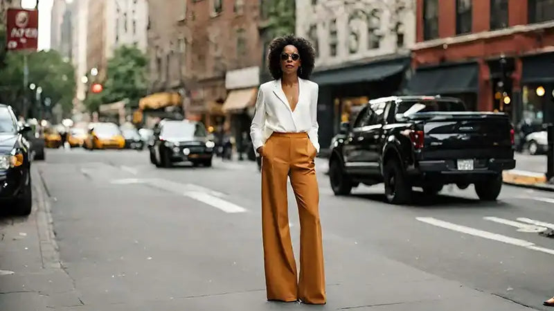 Wide Leg Pantolon İle Kombin Önerileri - Mikos Store