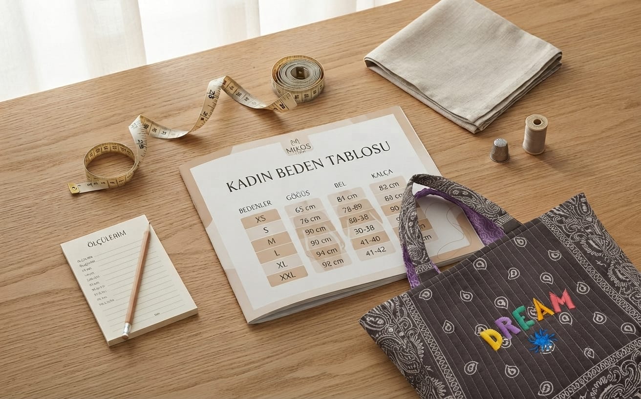Kadın Beden Tablosu Nedir?