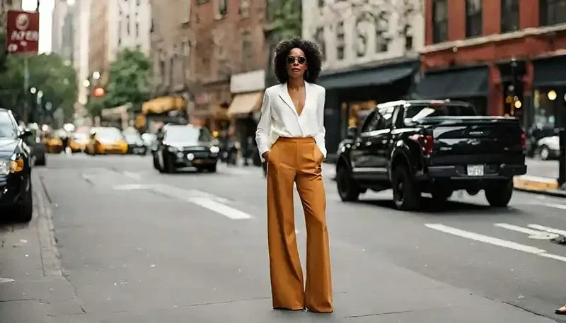 Wide Leg Pantolon İle Kombin Önerileri - Mikos Store