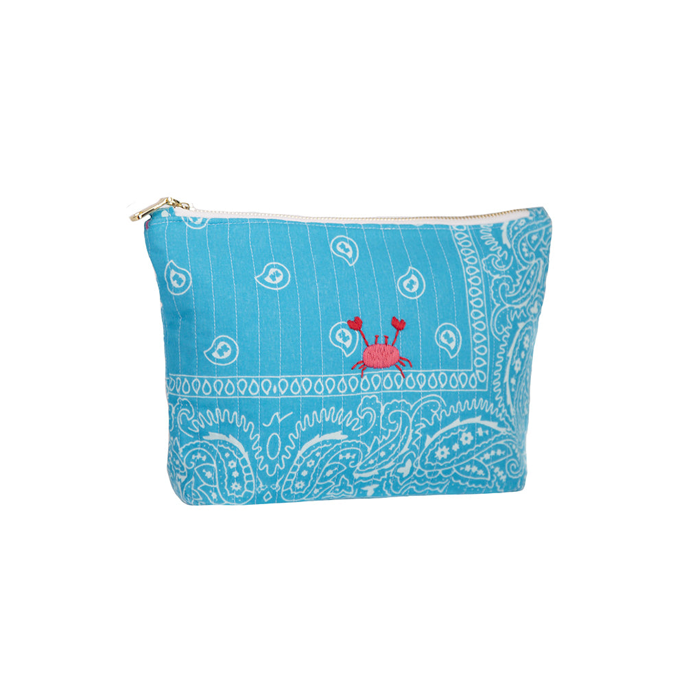 LILY Mavi Clutch - CRAB – Mikos Store