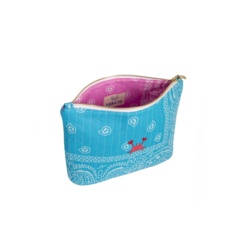 LILY Mavi Clutch - CRAB – Mikos Store